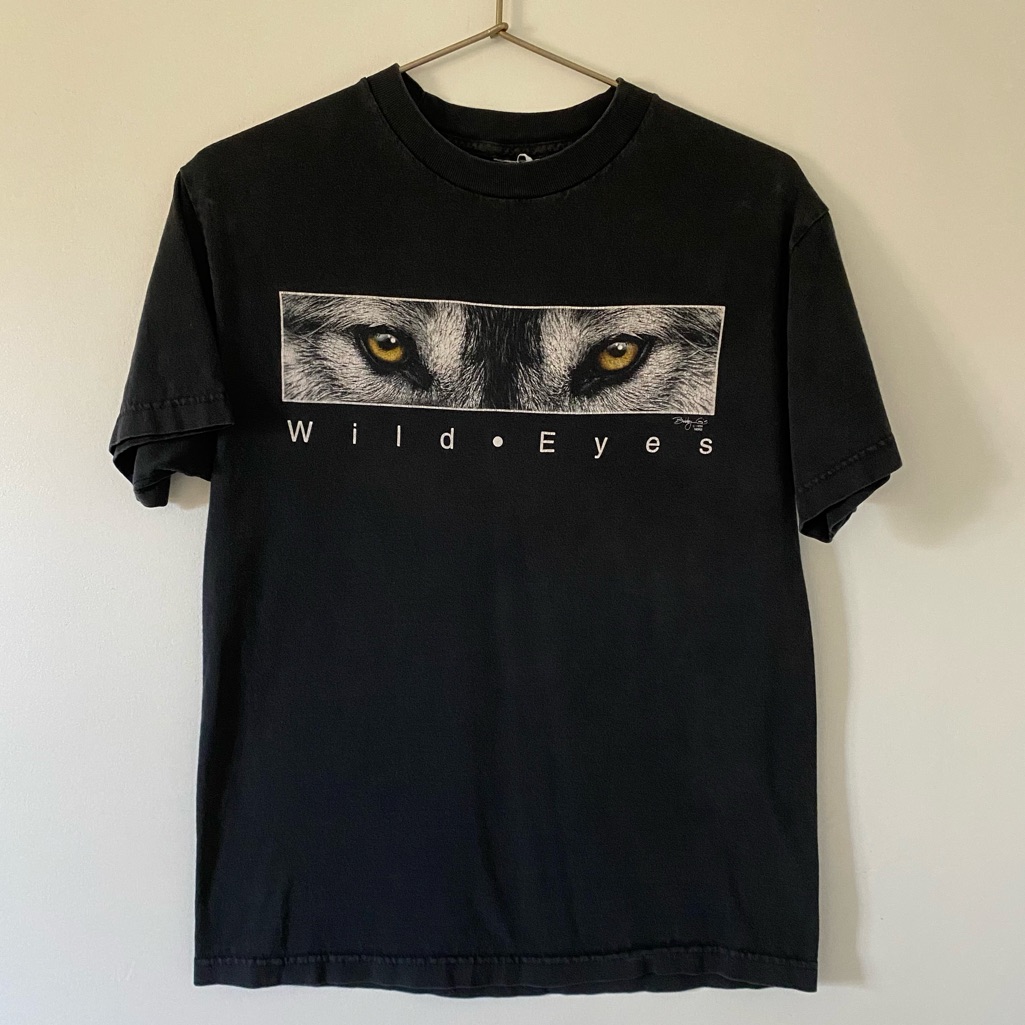 1999 Wild Eyes Vintage Wolf Tee